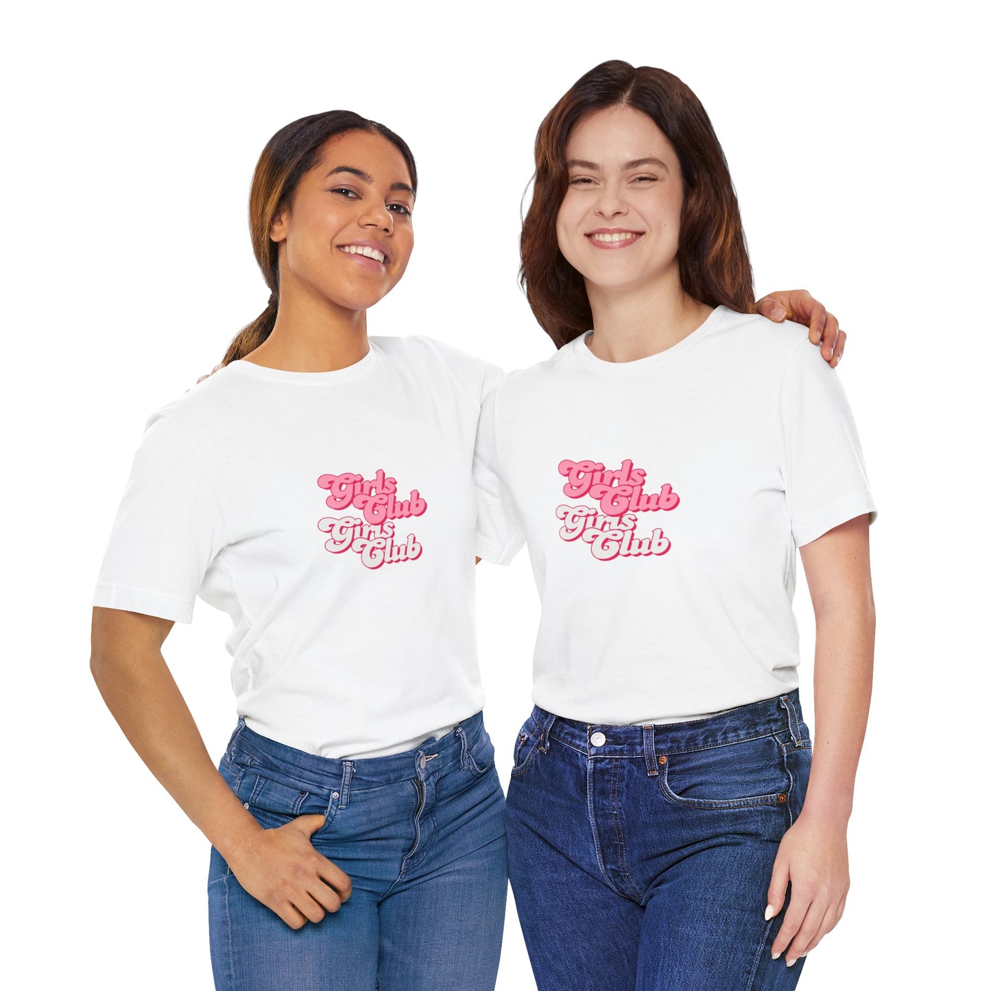 Girls Club Unisex T-Shirt, Casual Wear, Gift for Friends, Group Events, Birthday Celebration, Fun Women’s Apparel
