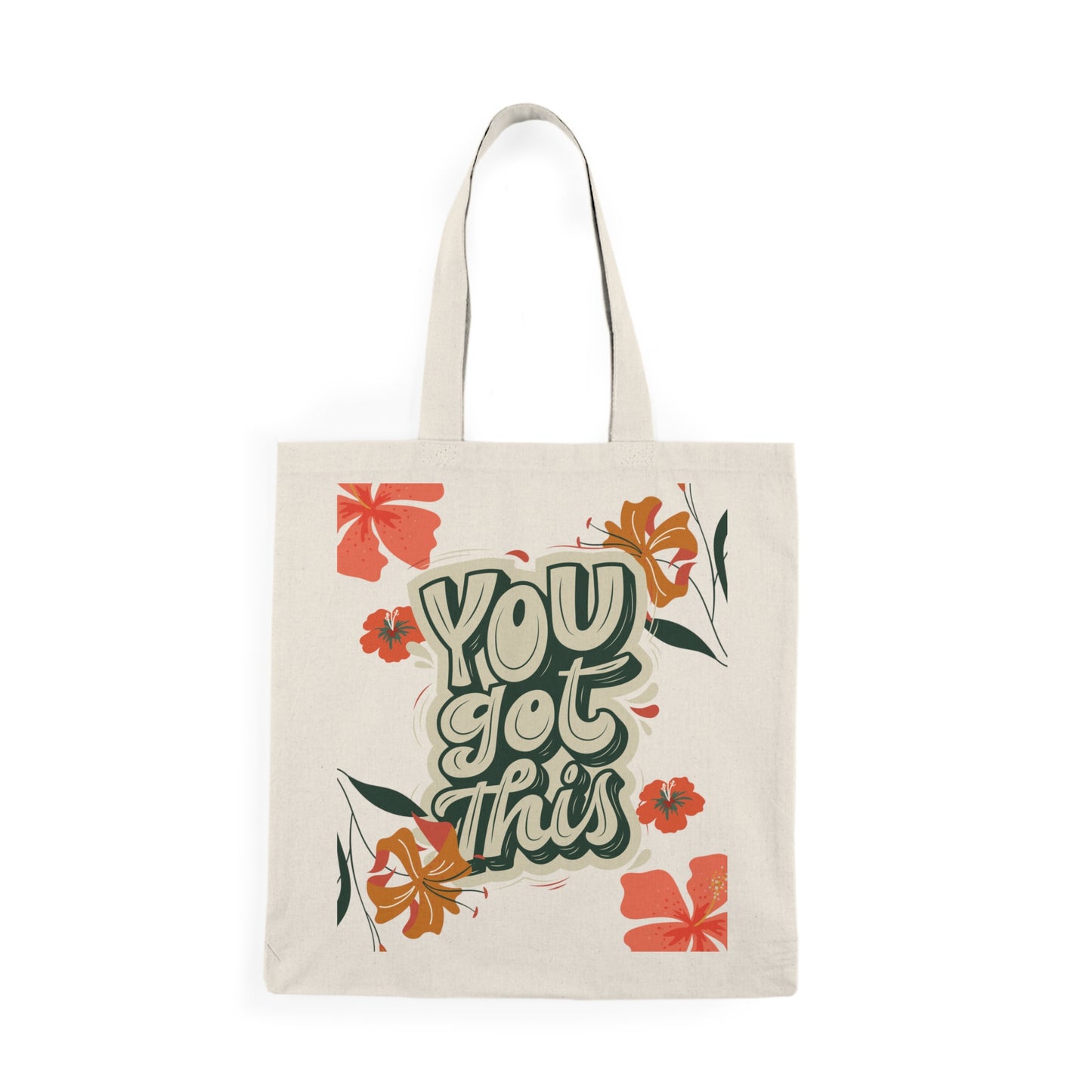 Canvas Tote — “You Got This” & “It’s Okay to Take a Break” Motivational Eco Bag