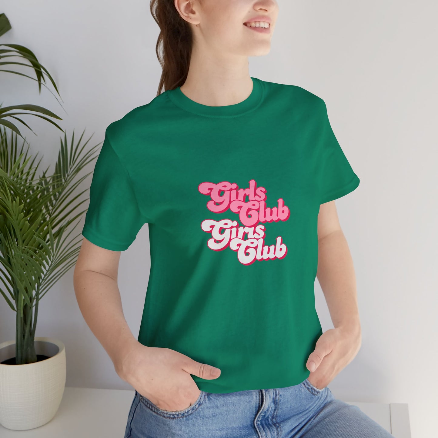 Girls Club Unisex T-Shirt, Casual Wear, Gift for Friends, Group Events, Birthday Celebration, Fun Women’s Apparel