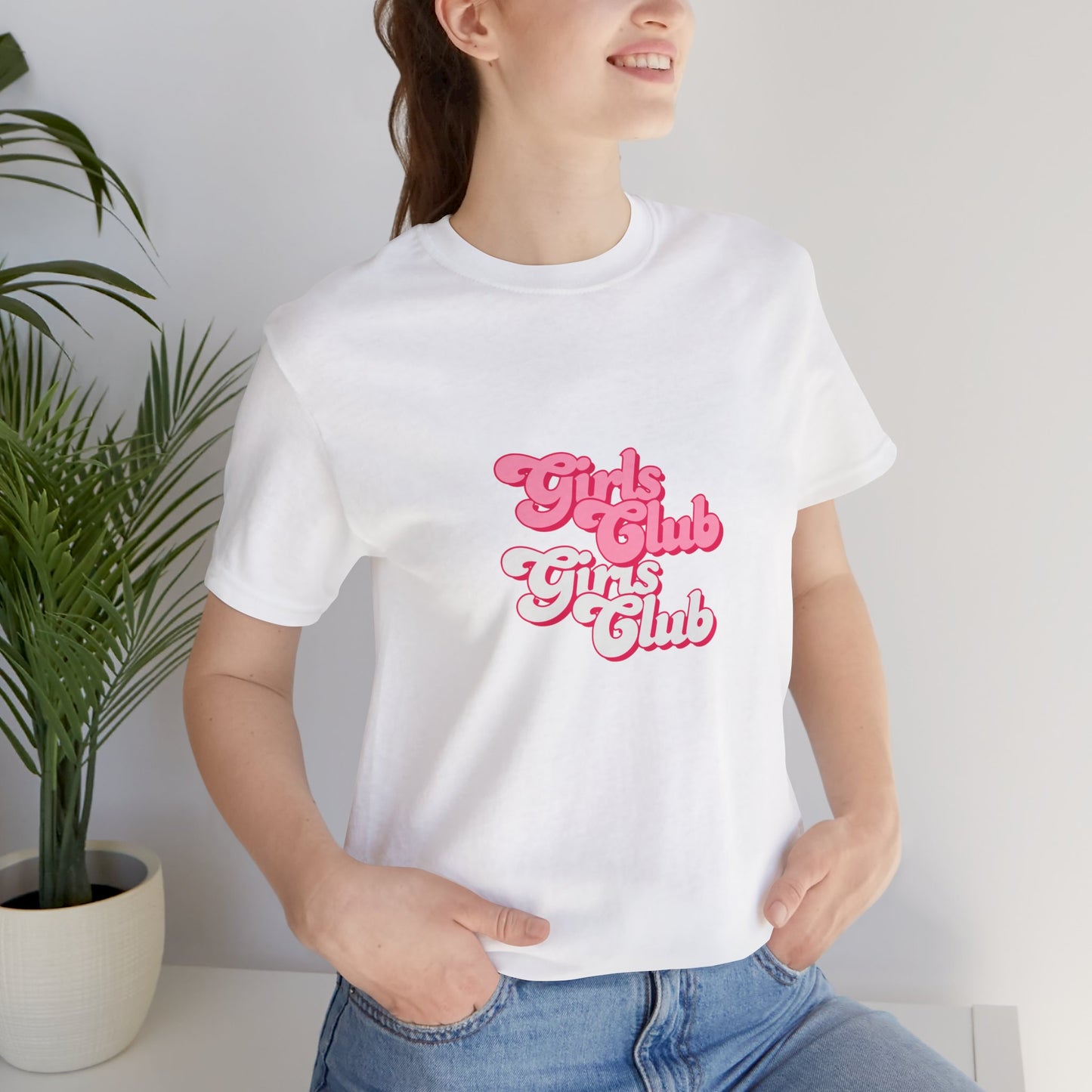Girls Club Unisex T-Shirt, Casual Wear, Gift for Friends, Group Events, Birthday Celebration, Fun Women’s Apparel