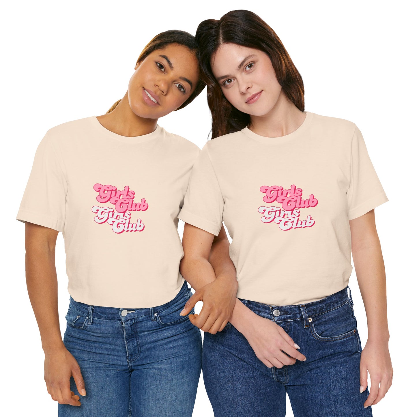 Girls Club Unisex T-Shirt, Casual Wear, Gift for Friends, Group Events, Birthday Celebration, Fun Women’s Apparel