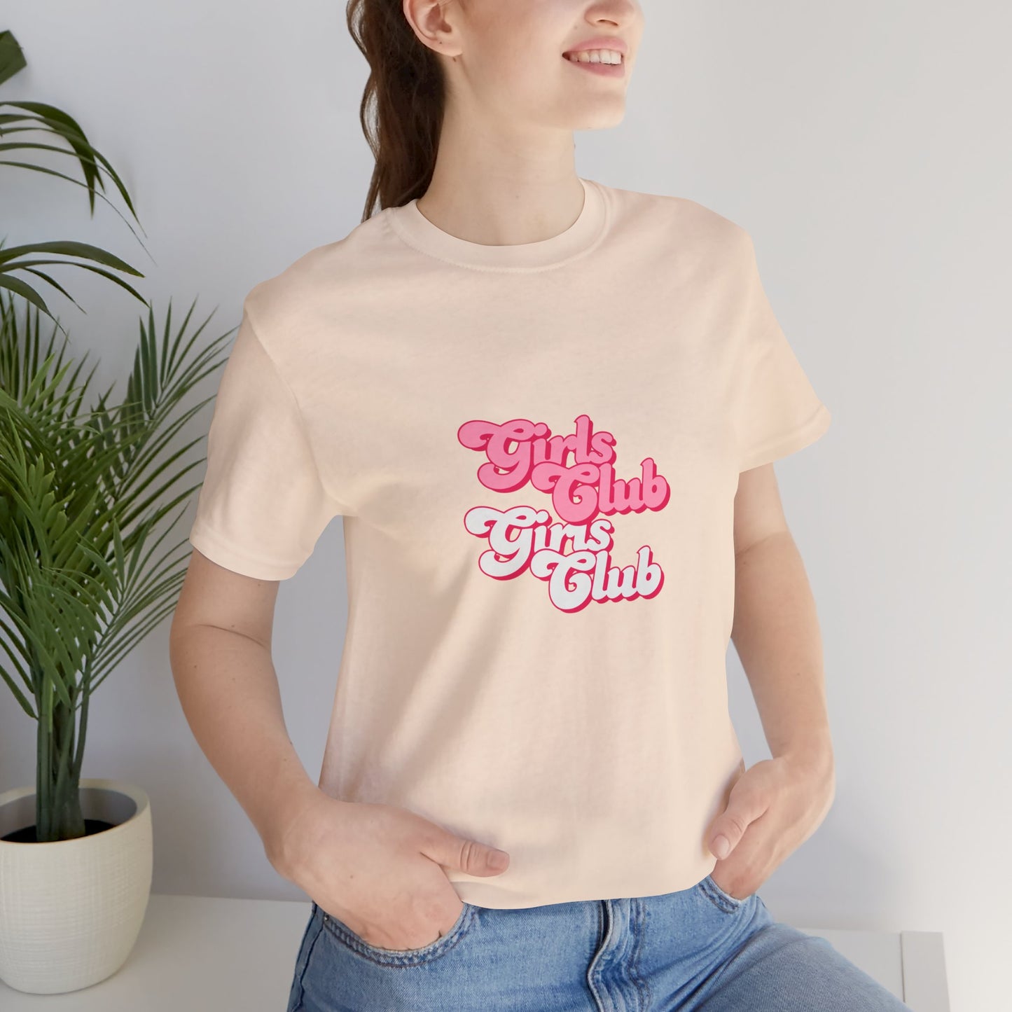 Girls Club Unisex T-Shirt, Casual Wear, Gift for Friends, Group Events, Birthday Celebration, Fun Women’s Apparel
