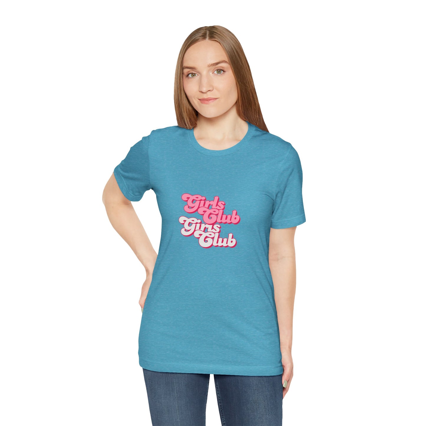 Girls Club Unisex T-Shirt, Casual Wear, Gift for Friends, Group Events, Birthday Celebration, Fun Women’s Apparel