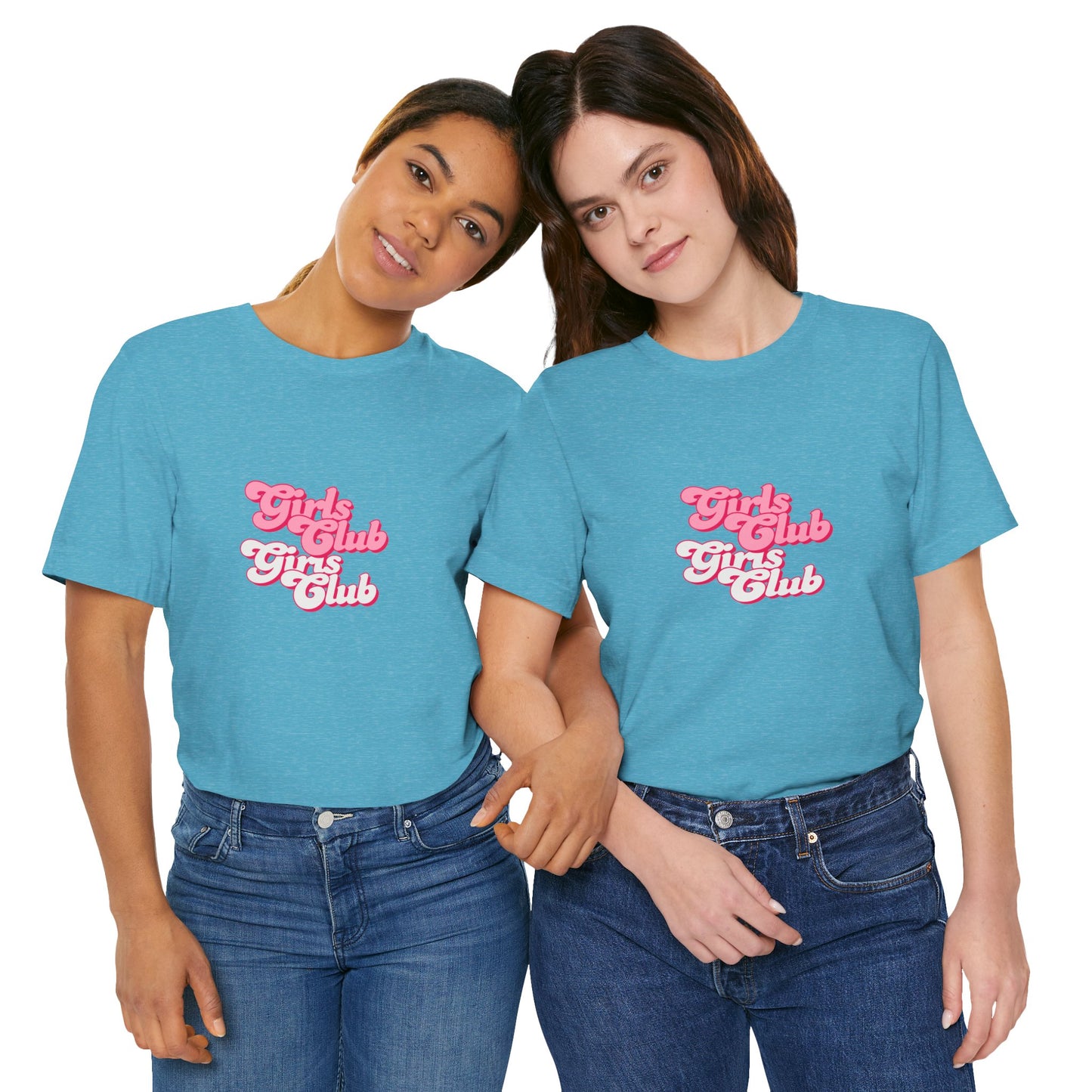 Girls Club Unisex T-Shirt, Casual Wear, Gift for Friends, Group Events, Birthday Celebration, Fun Women’s Apparel