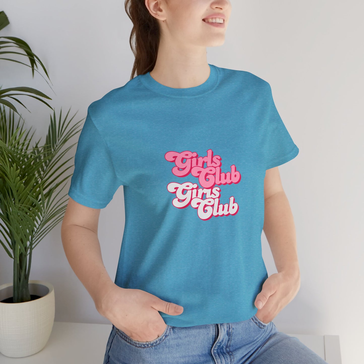 Girls Club Unisex T-Shirt, Casual Wear, Gift for Friends, Group Events, Birthday Celebration, Fun Women’s Apparel