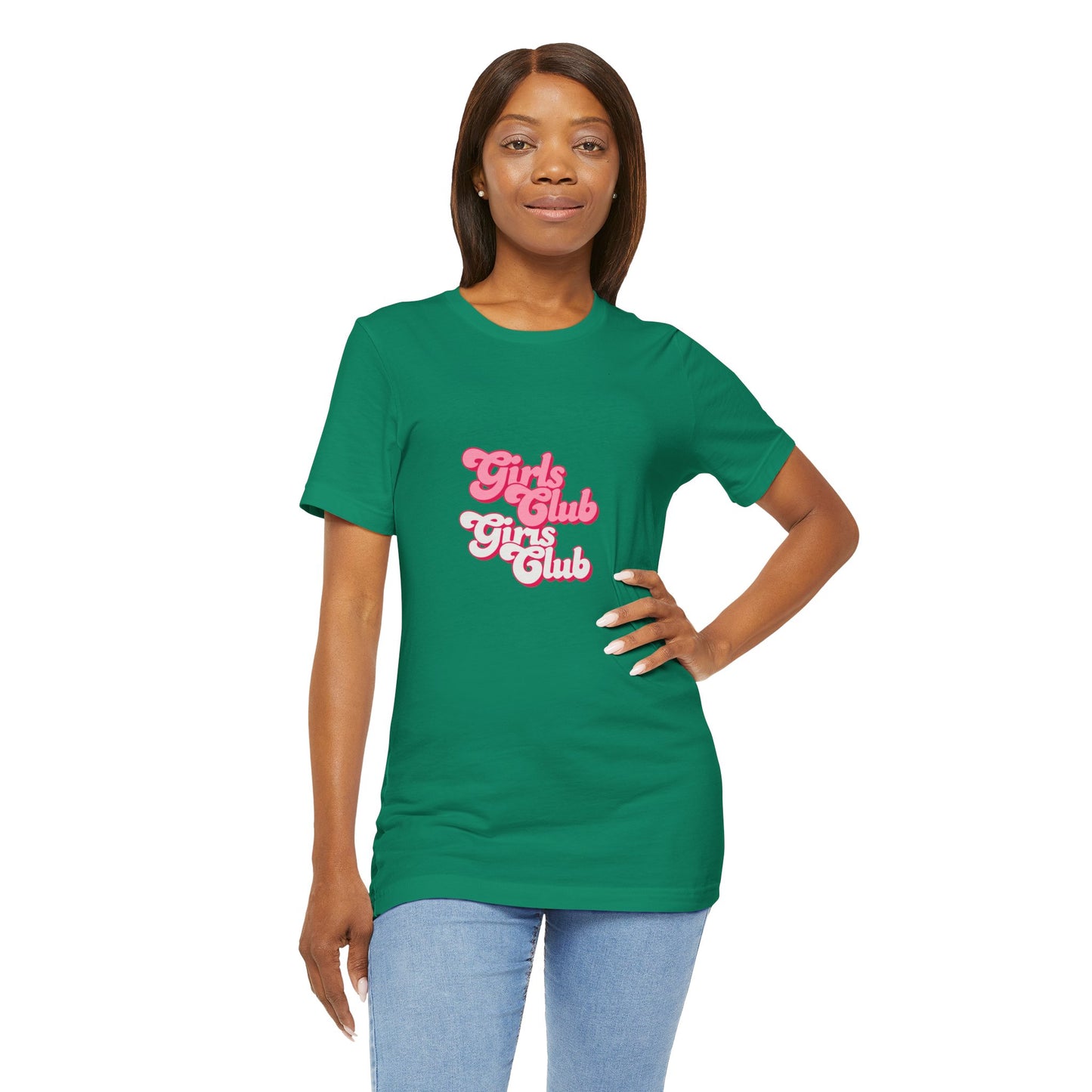 Girls Club Unisex T-Shirt, Casual Wear, Gift for Friends, Group Events, Birthday Celebration, Fun Women’s Apparel