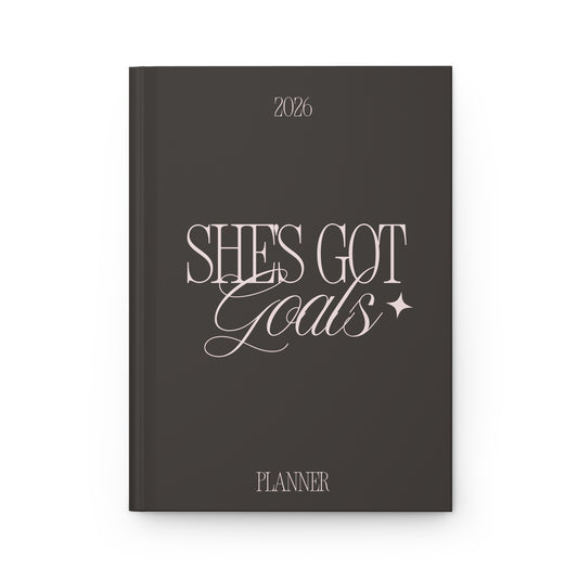 Inspirational Hardcover Journal - 'Dream Big, Live Inspired' Planner for Goal-Setting