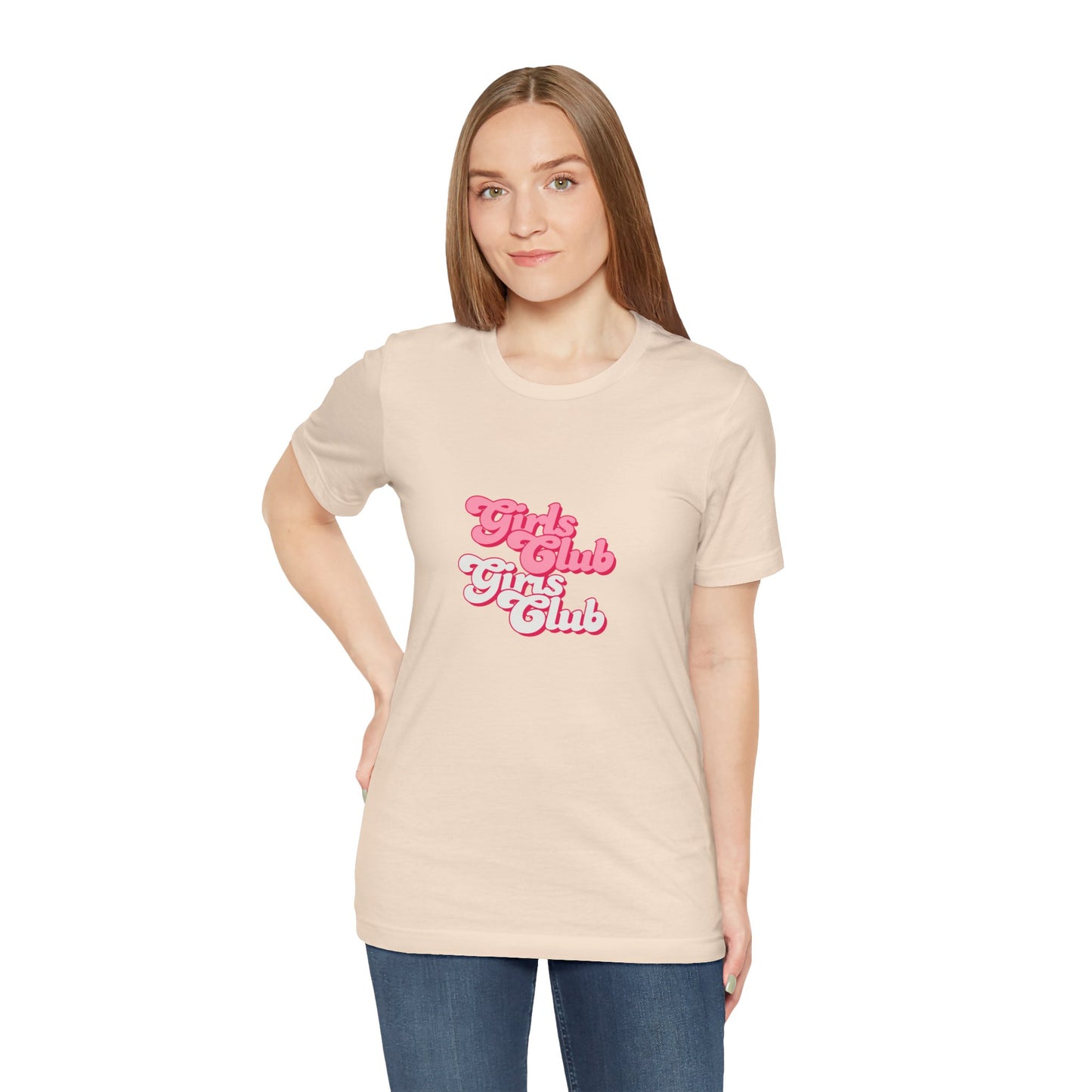 Girls Club Unisex T-Shirt, Casual Wear, Gift for Friends, Group Events, Birthday Celebration, Fun Women’s Apparel