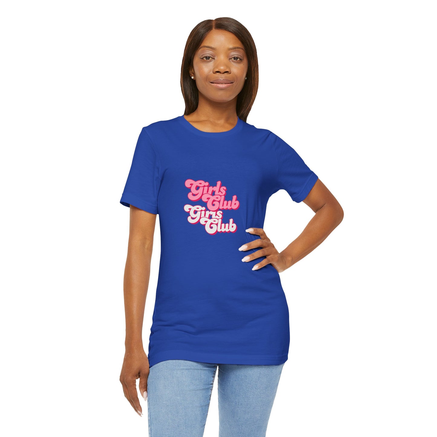 Girls Club Unisex T-Shirt, Casual Wear, Gift for Friends, Group Events, Birthday Celebration, Fun Women’s Apparel