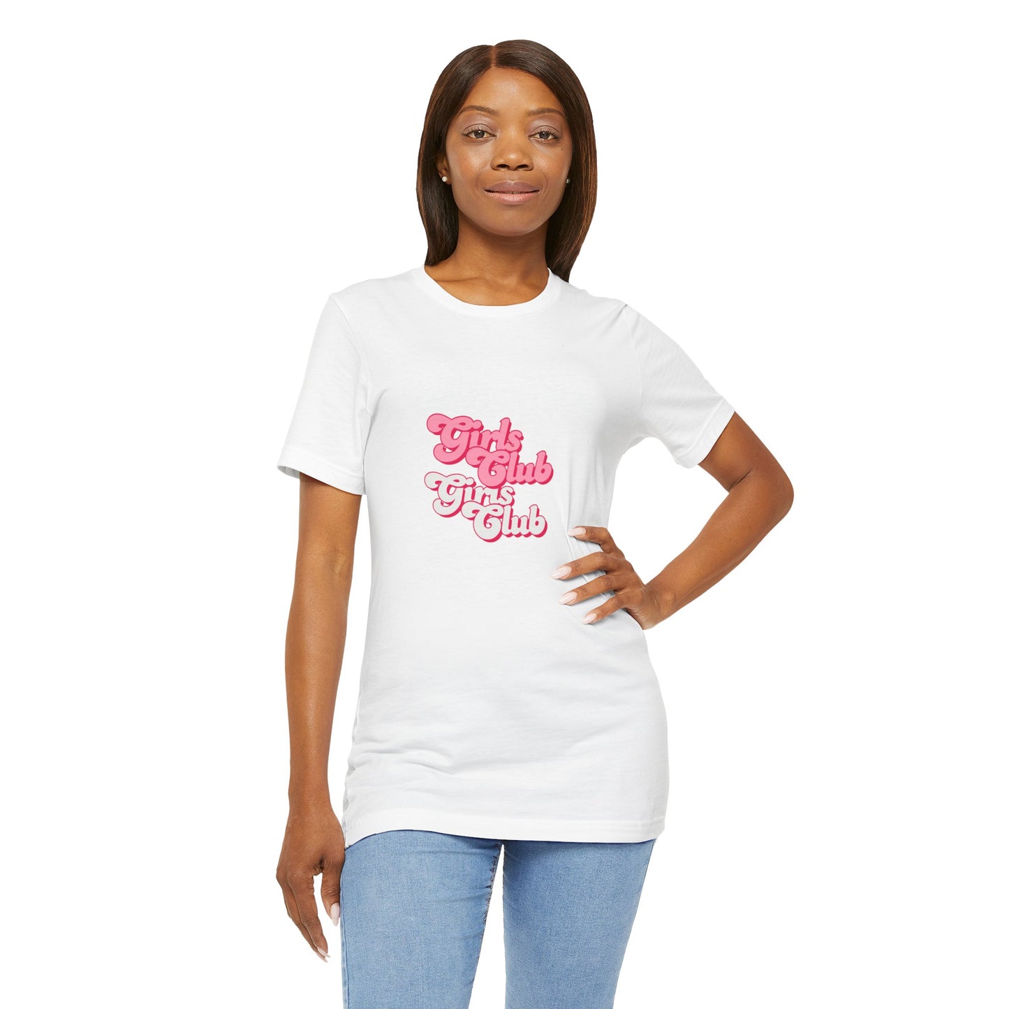 Girls Club Unisex T-Shirt, Casual Wear, Gift for Friends, Group Events, Birthday Celebration, Fun Women’s Apparel