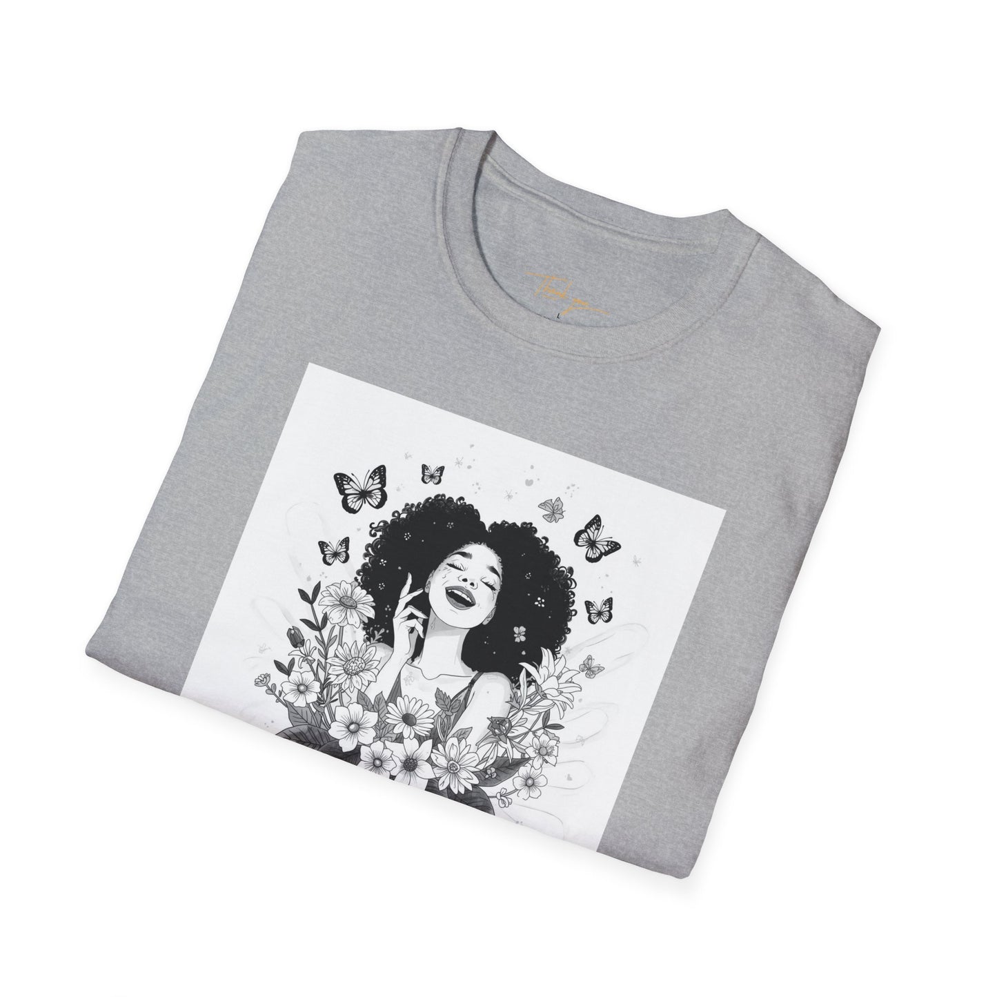 Shine Brightly Today T-Shirt for Positive Vibes