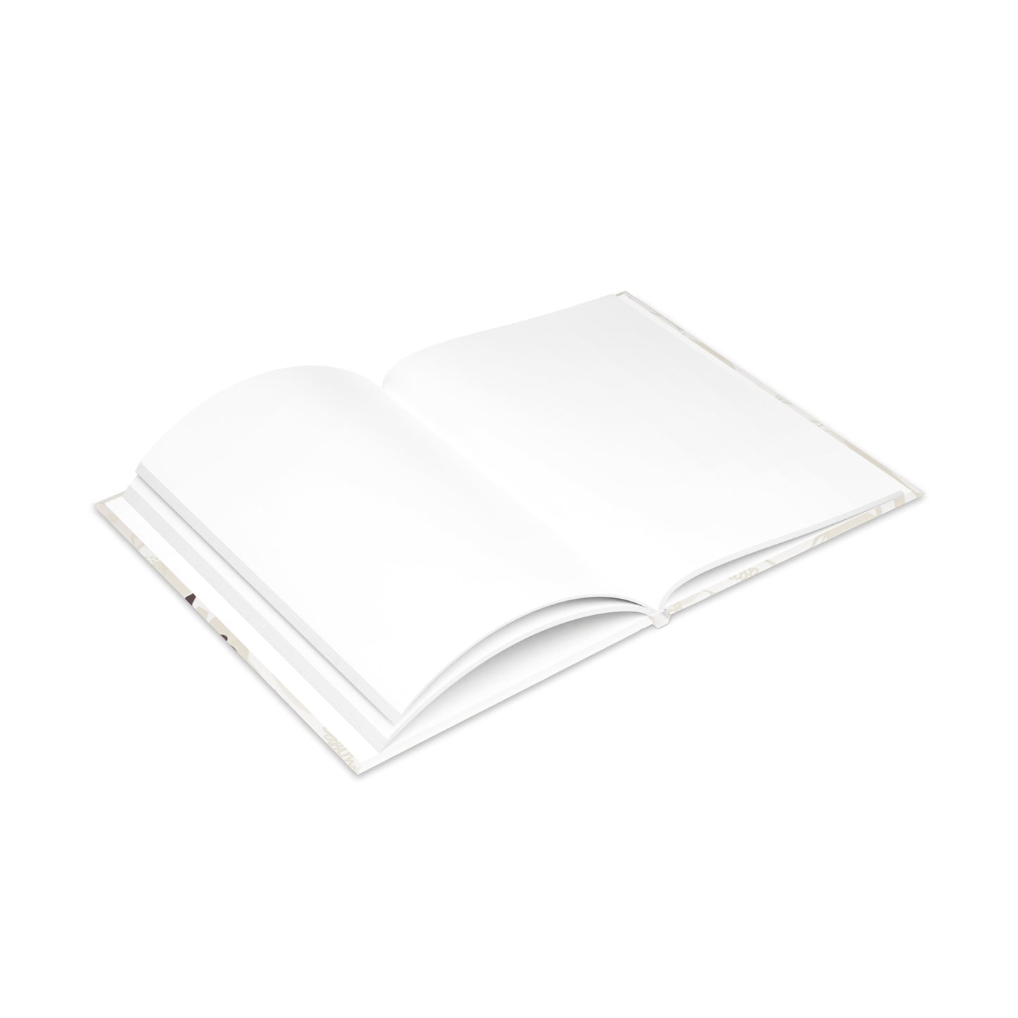 2026 Floral Hardcover Notebook - Cheerful Personal Planner with Puffy Covers