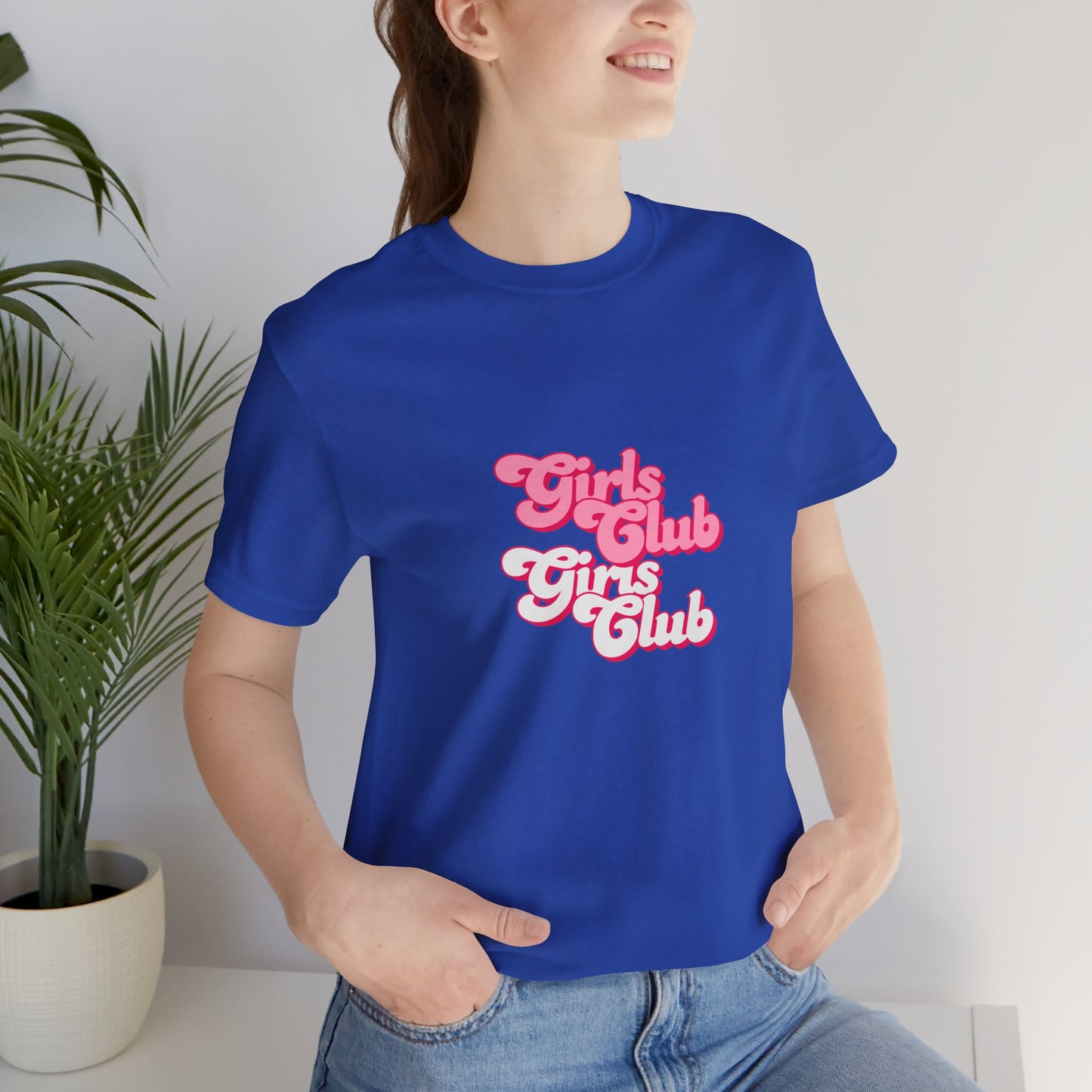 Girls Club Unisex T-Shirt, Casual Wear, Gift for Friends, Group Events, Birthday Celebration, Fun Women’s Apparel