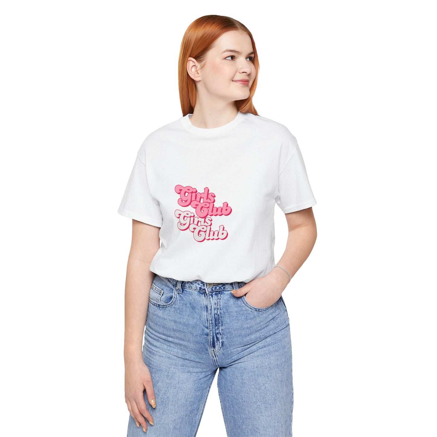 Girls Club Unisex T-Shirt, Casual Wear, Gift for Friends, Group Events, Birthday Celebration, Fun Women’s Apparel