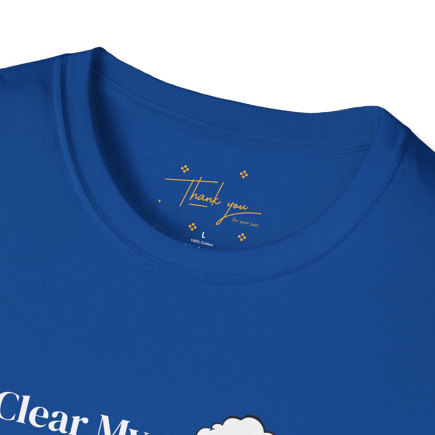 Spiritual Inspiration T-Shirt - Clear My, Soft My, Bless My, Guide My, In Jesus Name Tee for Faith & Hope