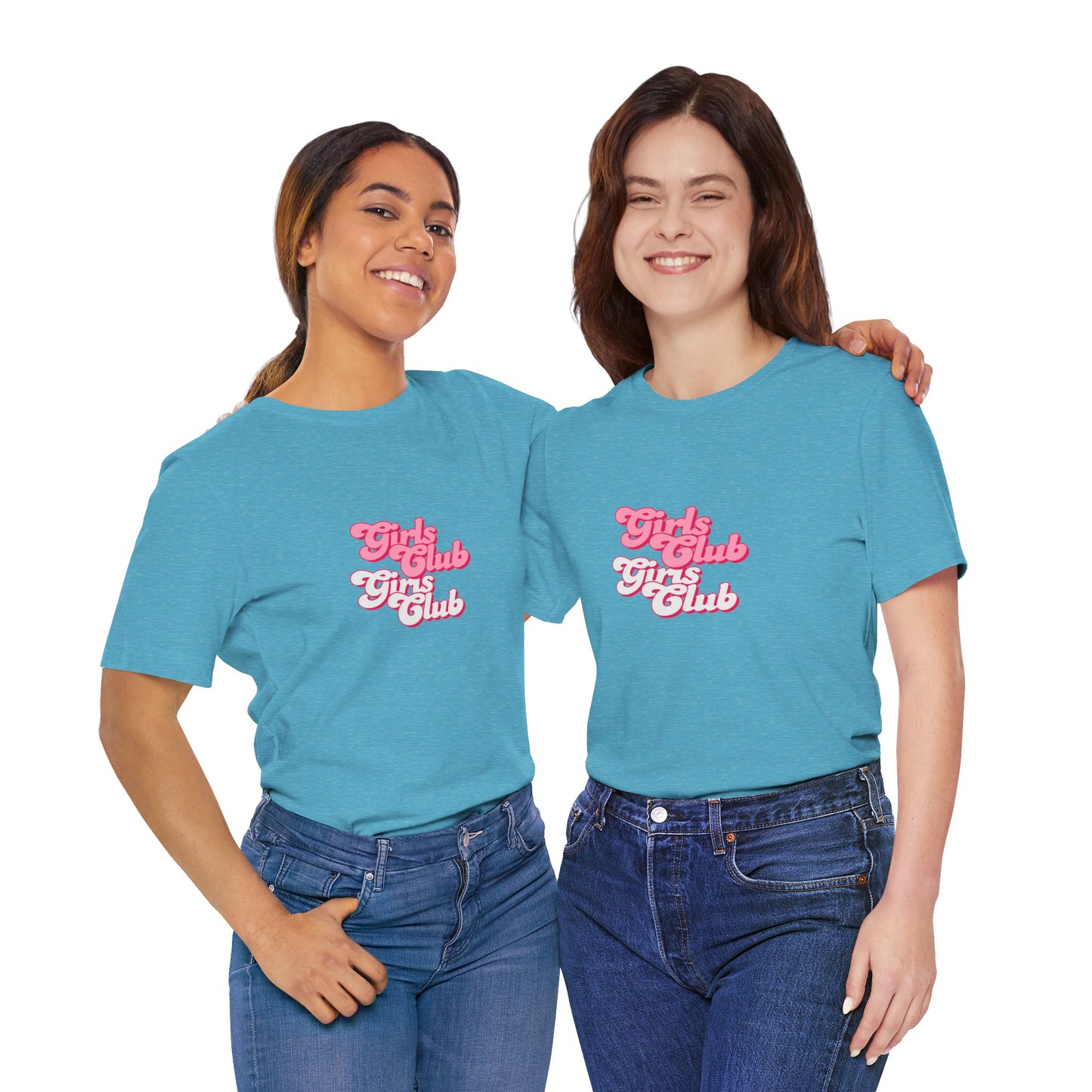 Girls Club Unisex T-Shirt, Casual Wear, Gift for Friends, Group Events, Birthday Celebration, Fun Women’s Apparel