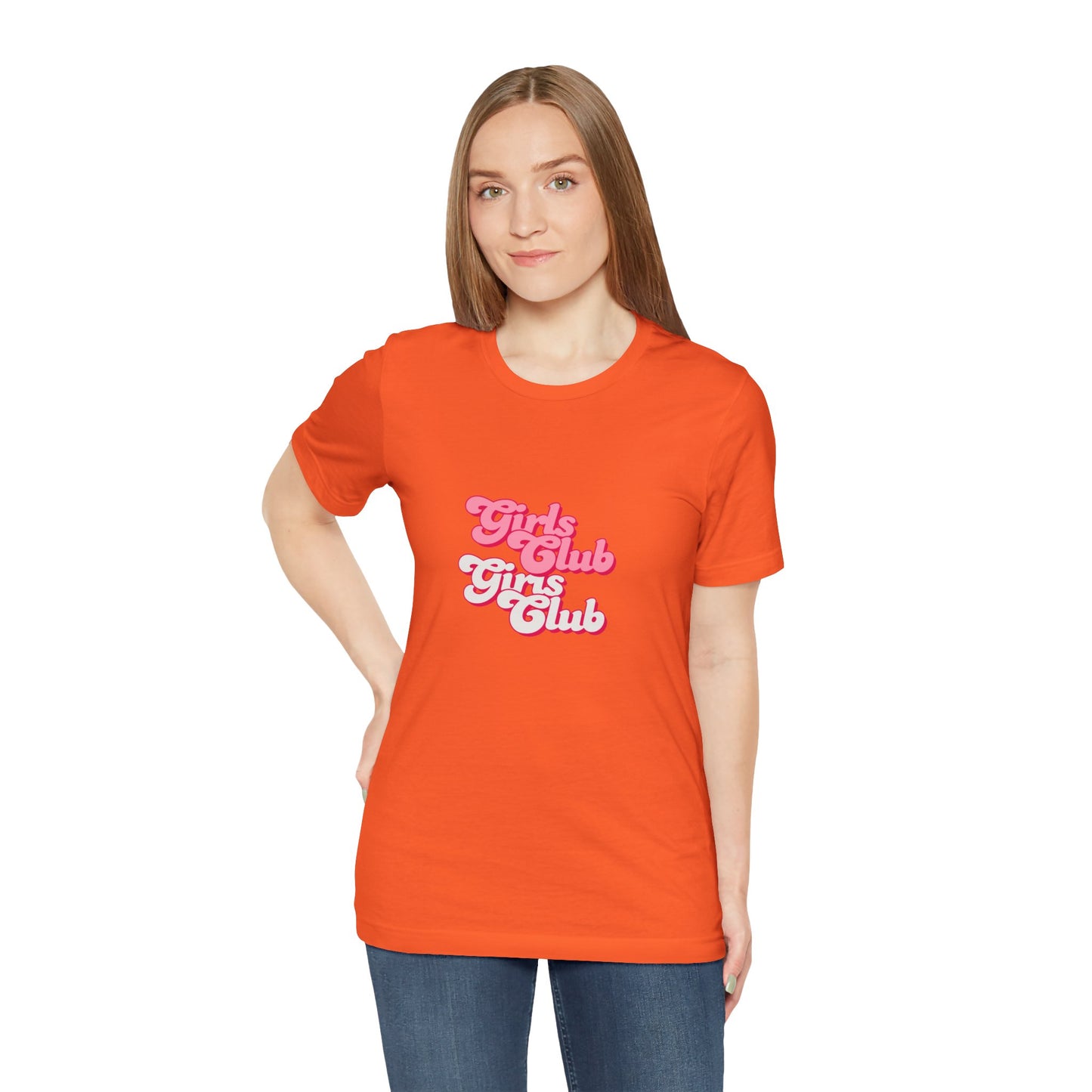Girls Club Unisex T-Shirt, Casual Wear, Gift for Friends, Group Events, Birthday Celebration, Fun Women’s Apparel