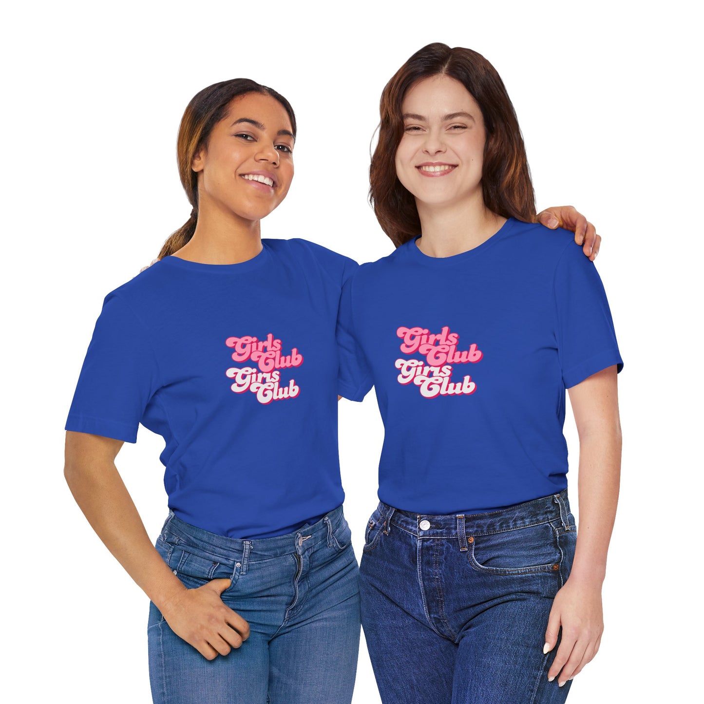 Girls Club Unisex T-Shirt, Casual Wear, Gift for Friends, Group Events, Birthday Celebration, Fun Women’s Apparel