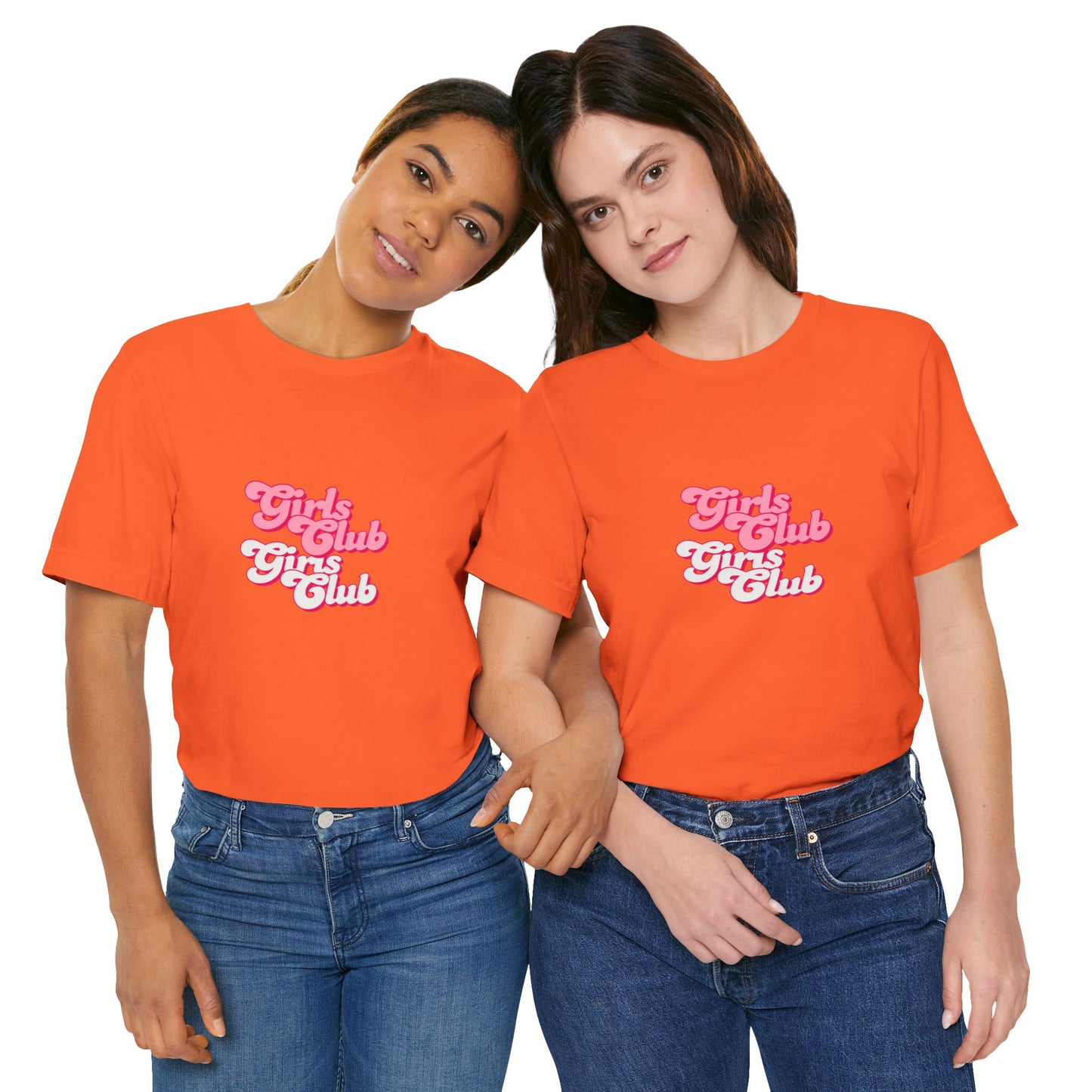 Girls Club Unisex T-Shirt, Casual Wear, Gift for Friends, Group Events, Birthday Celebration, Fun Women’s Apparel