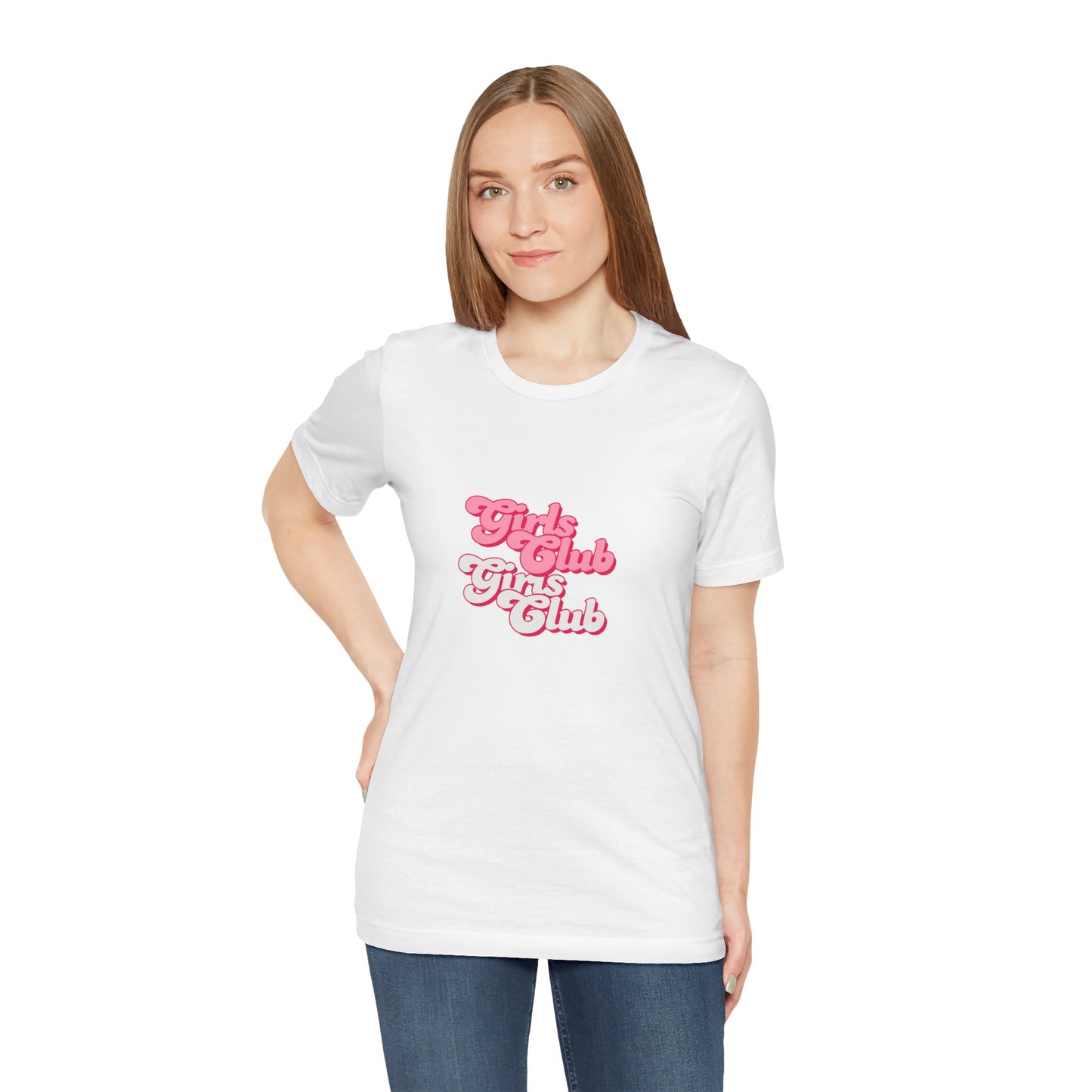 Girls Club Unisex T-Shirt, Casual Wear, Gift for Friends, Group Events, Birthday Celebration, Fun Women’s Apparel