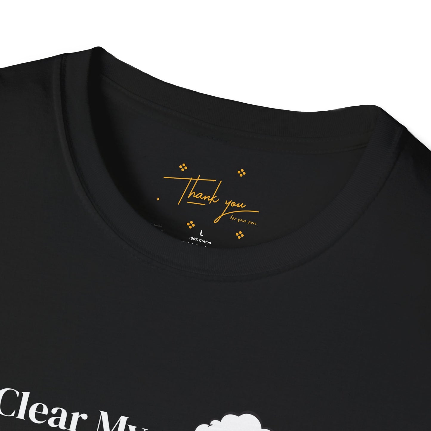 Spiritual Inspiration T-Shirt - Clear My, Soft My, Bless My, Guide My, In Jesus Name Tee for Faith & Hope