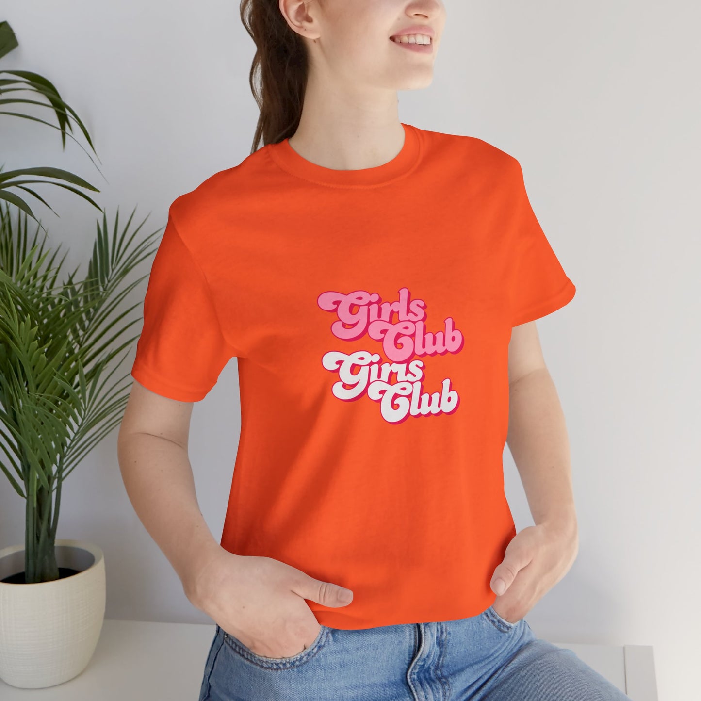 Girls Club Unisex T-Shirt, Casual Wear, Gift for Friends, Group Events, Birthday Celebration, Fun Women’s Apparel