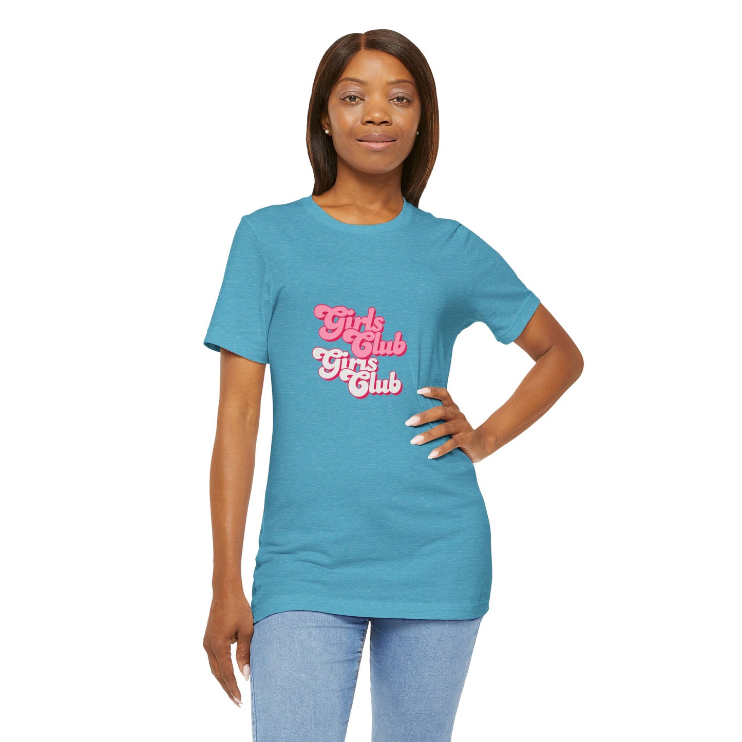 Girls Club Unisex T-Shirt, Casual Wear, Gift for Friends, Group Events, Birthday Celebration, Fun Women’s Apparel
